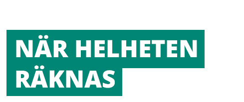 när helheten räknas